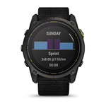 Часы Garmin Enduro 3 - 51 mm Solar Sapphire Carbon Gray DLC Titanium / Black UltraFit Nylon Strap