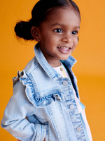 Куртка джинсовая для девочки Next 200-649, Синий