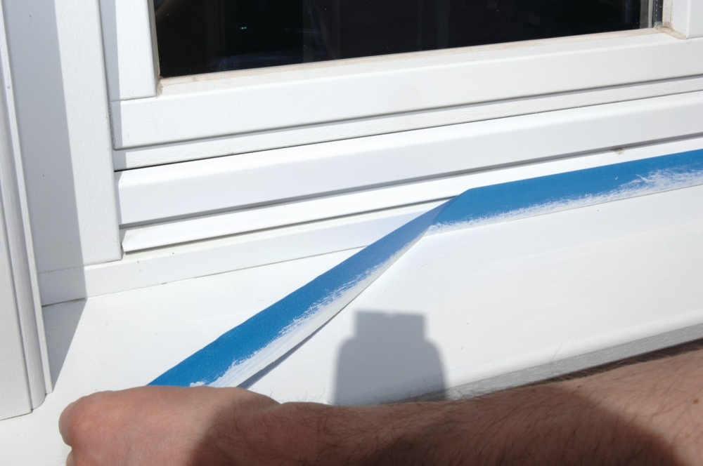 Малярная лента профессиональная для наружных работ tesa® 04435, бумажная, синяя