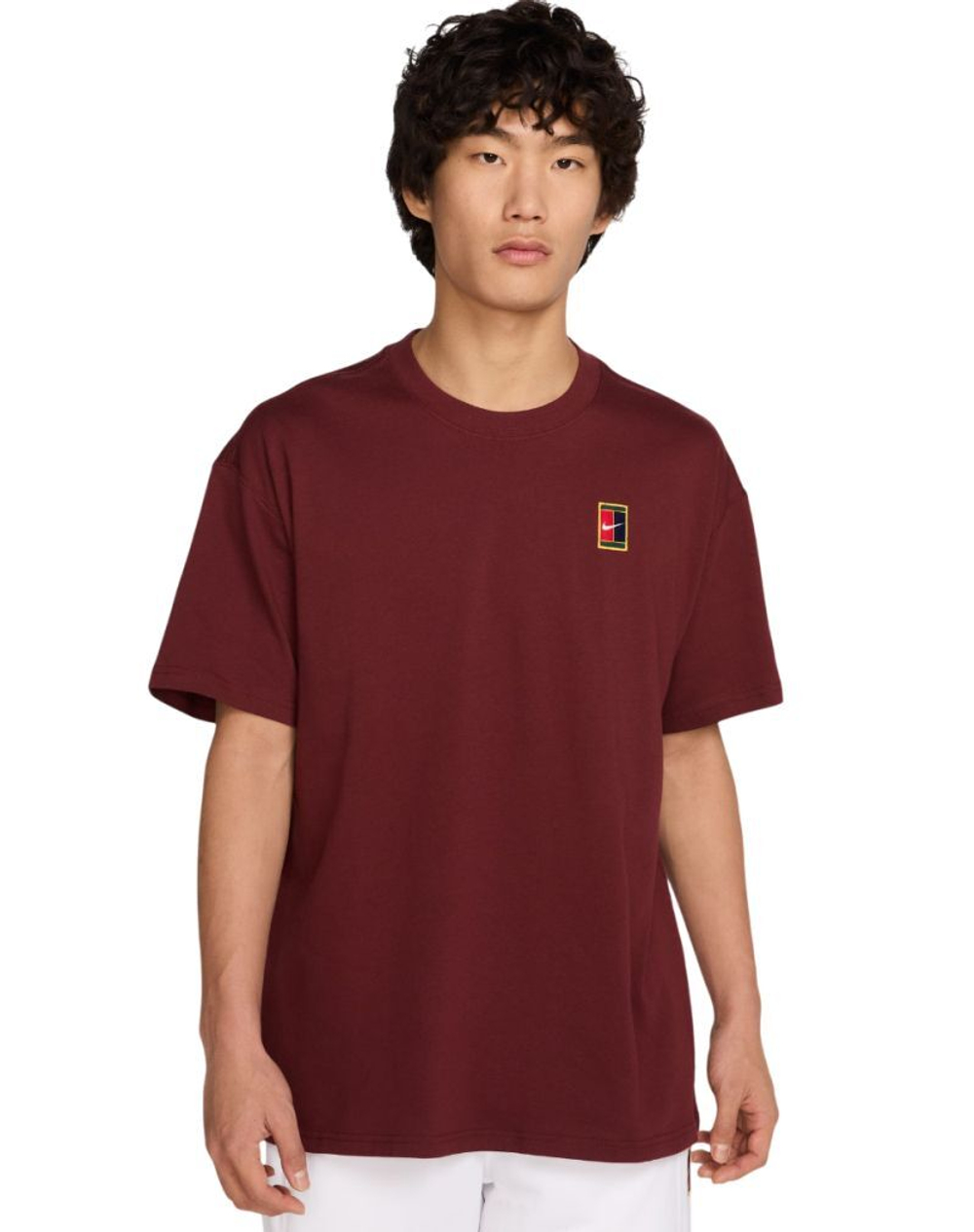 Мужская теннисная футболка Nike Court Max90 - красный