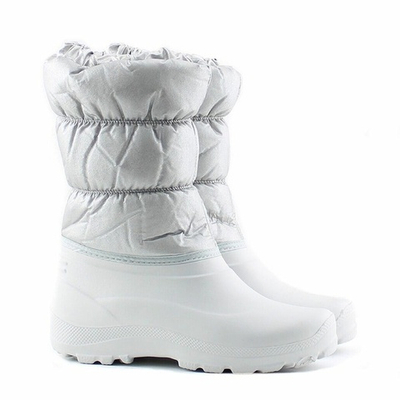 Сапоги женские из ЭВА с комбинированным верхом -20, Д426 (жемчужный, 37-38)