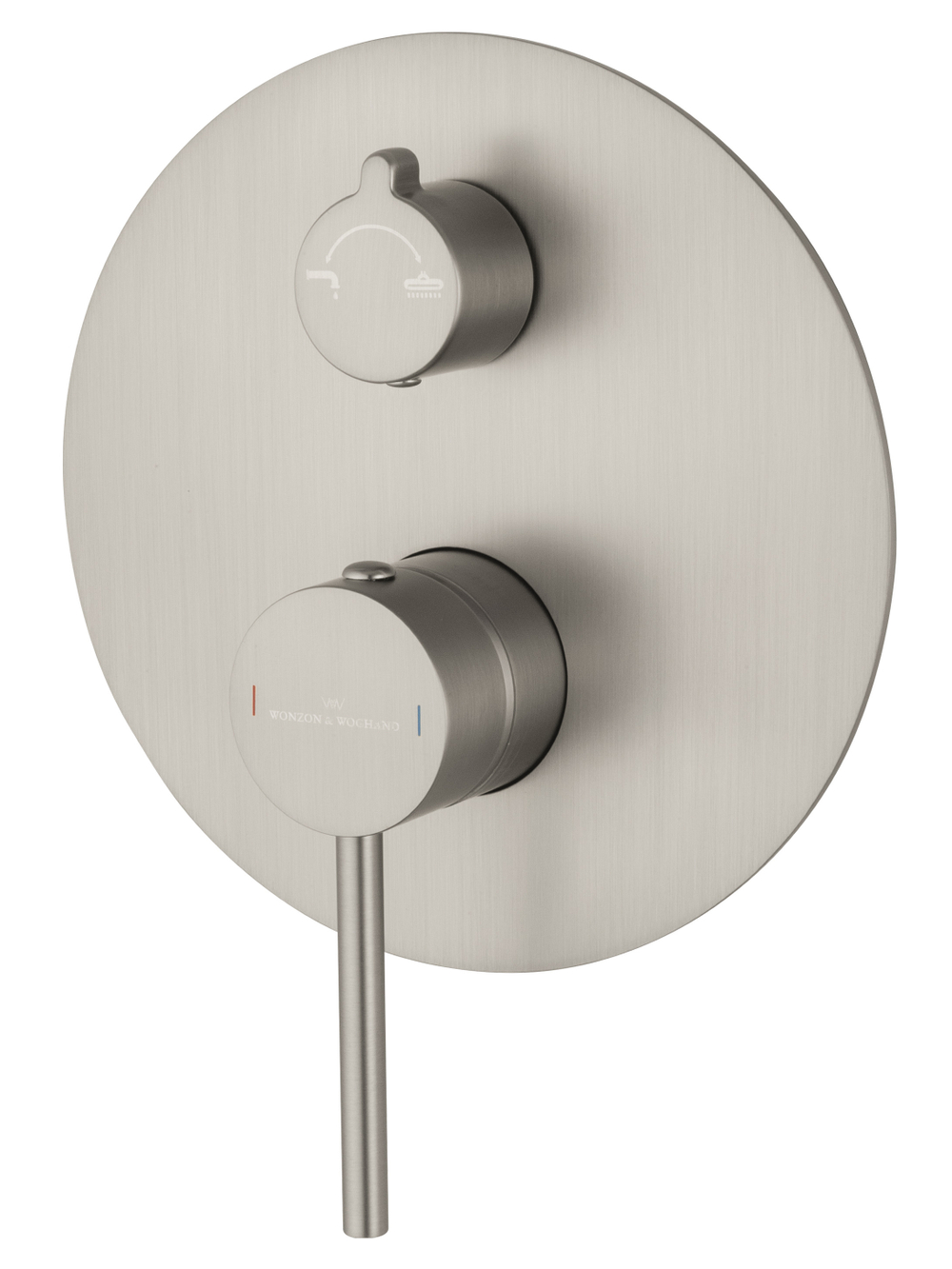 Душевая система встраиваемая WONZON & WOGHAND STICK, Брашированный никель (WW-88939017-BN)