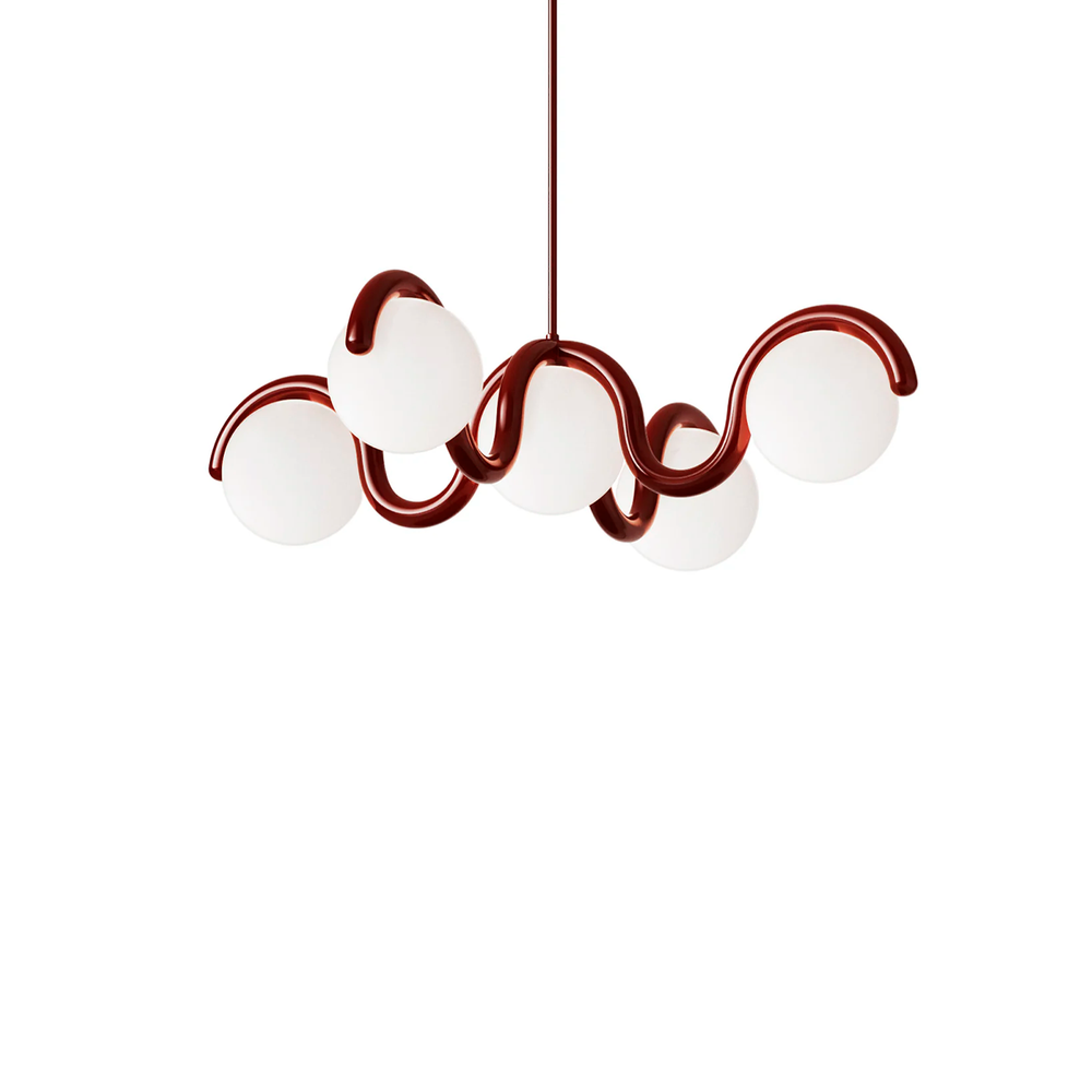 Люстра дизайнерская Lenox 5-globe by Astraeus Clarke