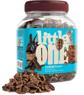 Литтл Уан Лакомство для грызунов Кэроб, банка 200гр.