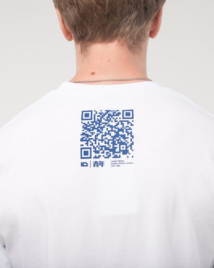 Футболка ЮНОСТЬ «Positive Vibes» Белый