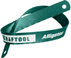 Полотно для ножовки по металлу, биметалл, 300 мм, KRAFTOOL Alligator-18, 18 TPI