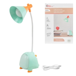 Светильник светодиодный настольный 1200mah (зеленый) FORCEKRAFT FK-DEA6123
