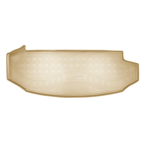 Коврик в багажник Norplast/Unidec для Skoda Kodiaq (2017-) Бежевый,разложенный 3 ряд, полиуретан, арт.NPA00-T81-252-B