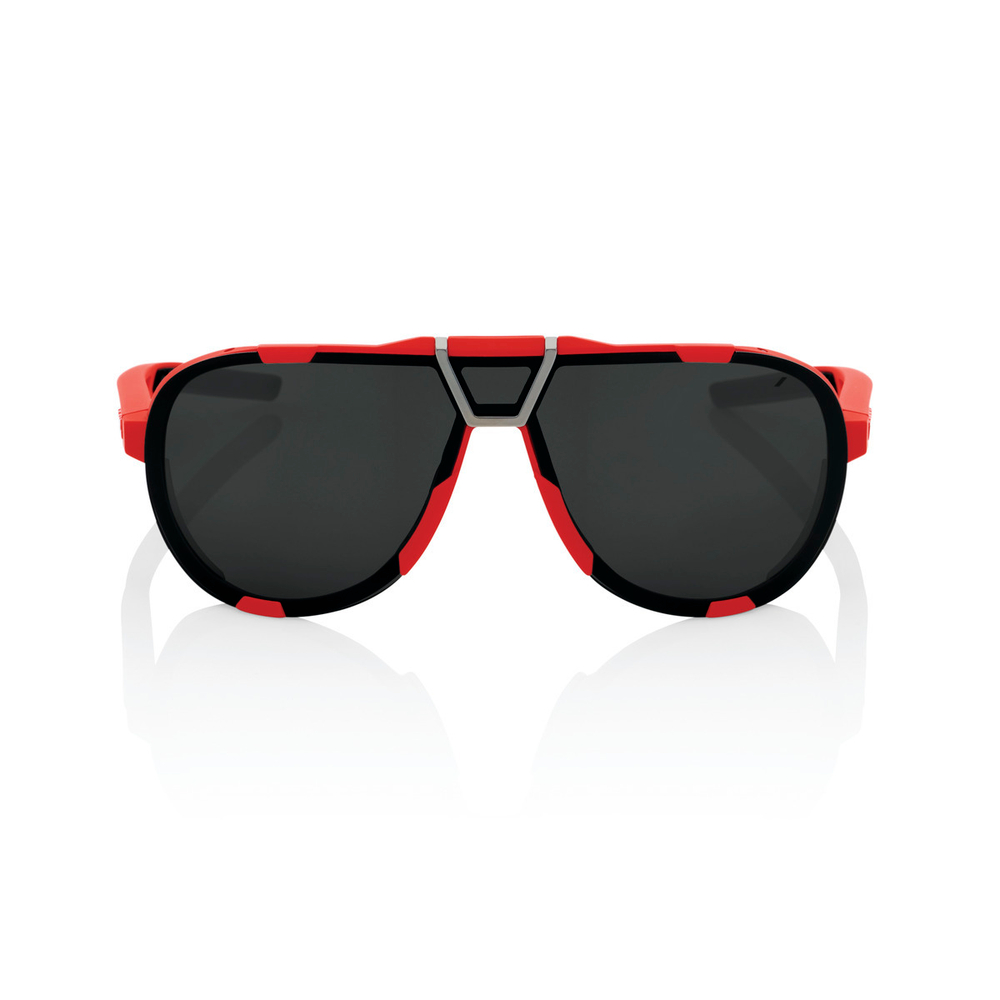 Спортивные очки 100% Westcraft / Soft Tact Red / Black Mirror Lens