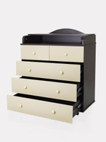 Комод "Фортуна" 5 ящ. (арт.62) ЛДСП 800/5 (венге+сл.кость)