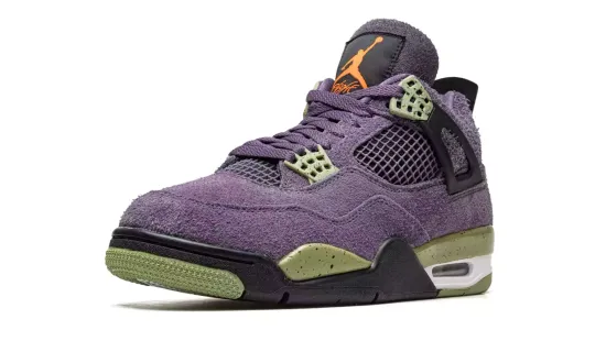 Кроссовки Nike Air Jordan 4 "Canyon Purple" с мехом