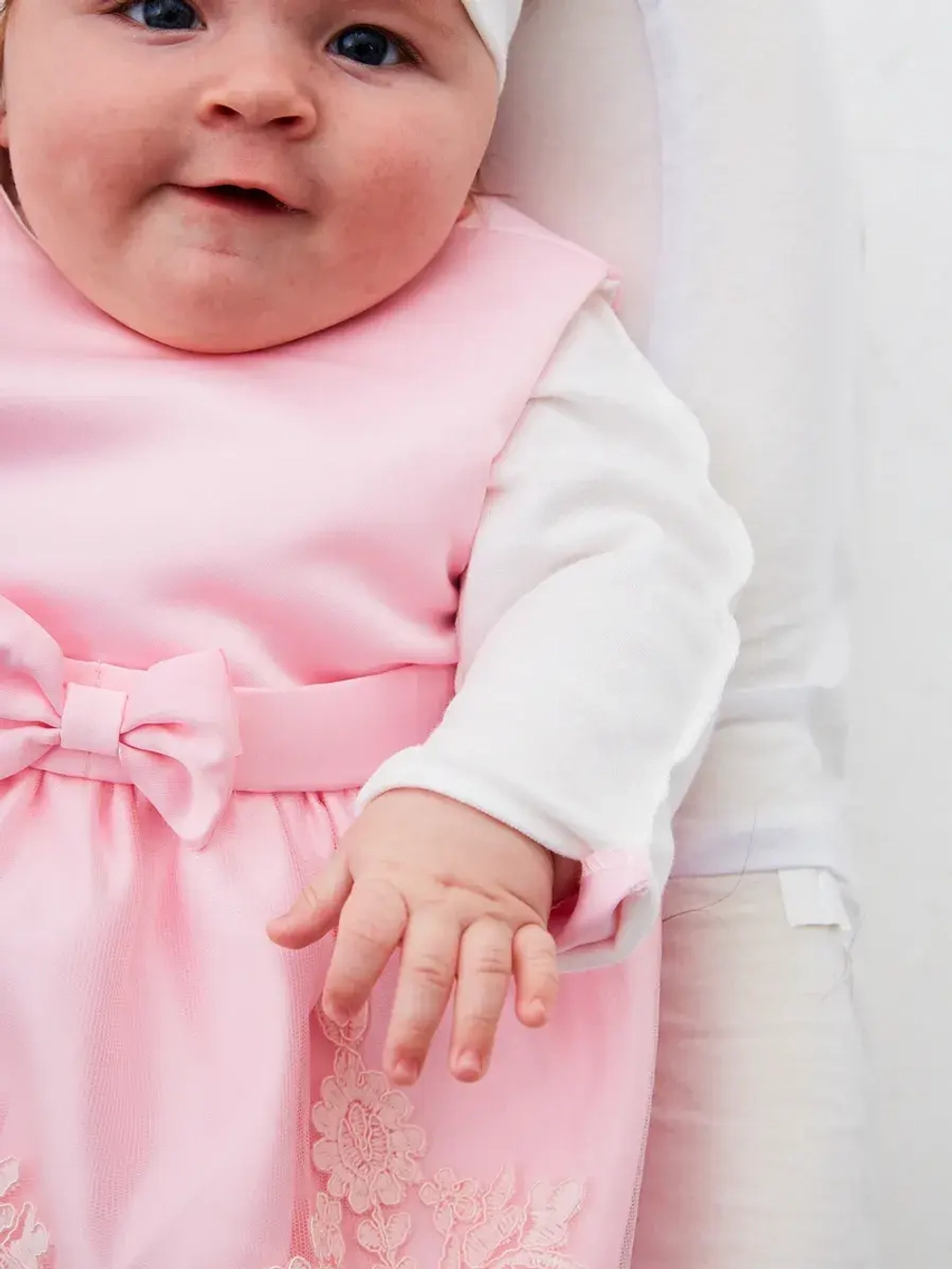 платье для новорожденной на выписку