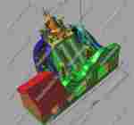 Коммерческий надувной батут "Килиманджаро"