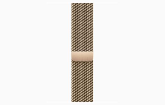 Умные часы Apple Watch Series 9 (GPS+Cellular), 45 мм, Gold Stainless Steel Case/Gold Milanese Loop