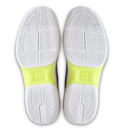 Мужские кроссовки теннисные Wilson Rush Lite 5 - white/black/infrared