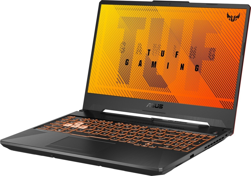 Ноутбук Asus TUF Gaming FX506LH-HN197 Core i5 10300H/16Gb/SSD512Gb/NVIDIA GeForce GTX 1650 4Gb/15.6;;/FHD (1920x1080)/noOS/grey/WiFi/BT/Cam