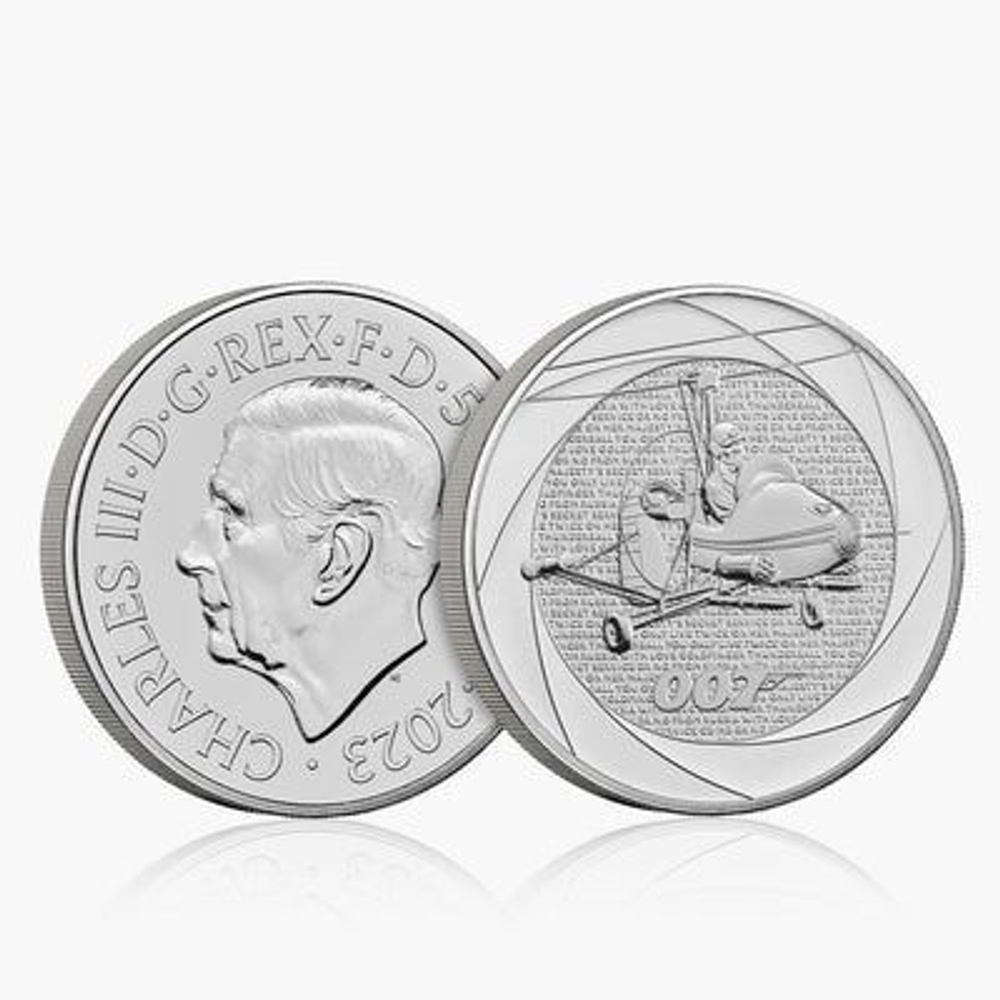 United Kingdom, 2 Pounds 2024 – James Bond "Bond Films of the 1960s" (1 oz Fine Silver)