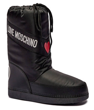 Утепленное угги Love Moschino - черный(JA24032G0LISA)