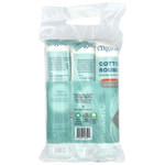 Cliganic, Круглые упаковки из органического хлопка с маслом жожоба, 3 упаковки (100 шт.)