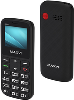 Сотовый телефон Maxvi B100i Black