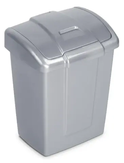 Контейнер для мусора»Форте»6л серебристый С339СРБ