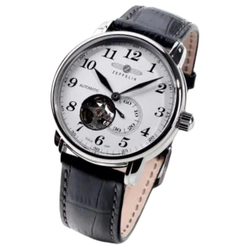 ZEPPELIN Piaget Collection Automatic Mechanical Movement Men"s Watches Watch White Dial Stainless Steel Case