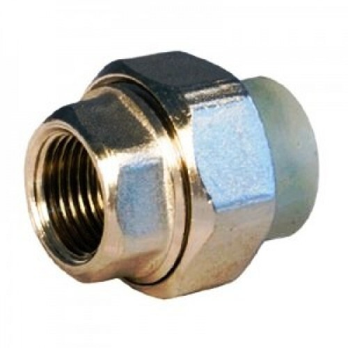 Американка вн.резьба 20*1/2" серый (15515)