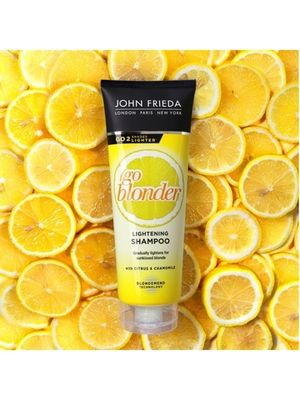 John Frieda Sheer Blonde Go Blonder Шампунь осветляющий для натуральных, мелированных и окрашенных волос 250 мл