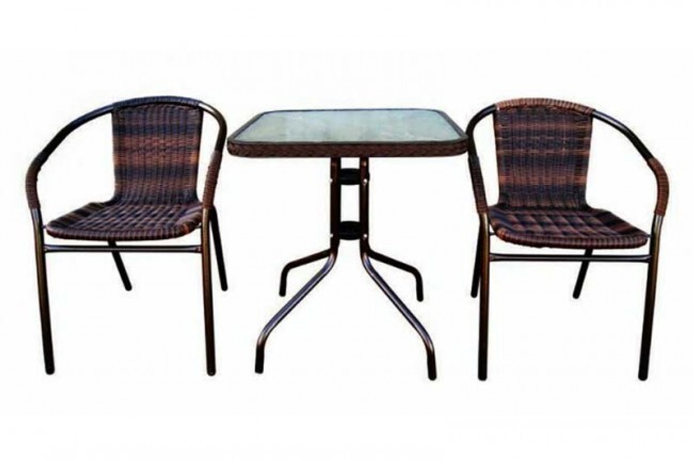 Стол ротанг квадрат ХН-60К