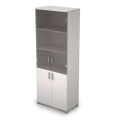 6Ш.005.3 Шкаф для документов высокий со стеклом (800*450*2116)