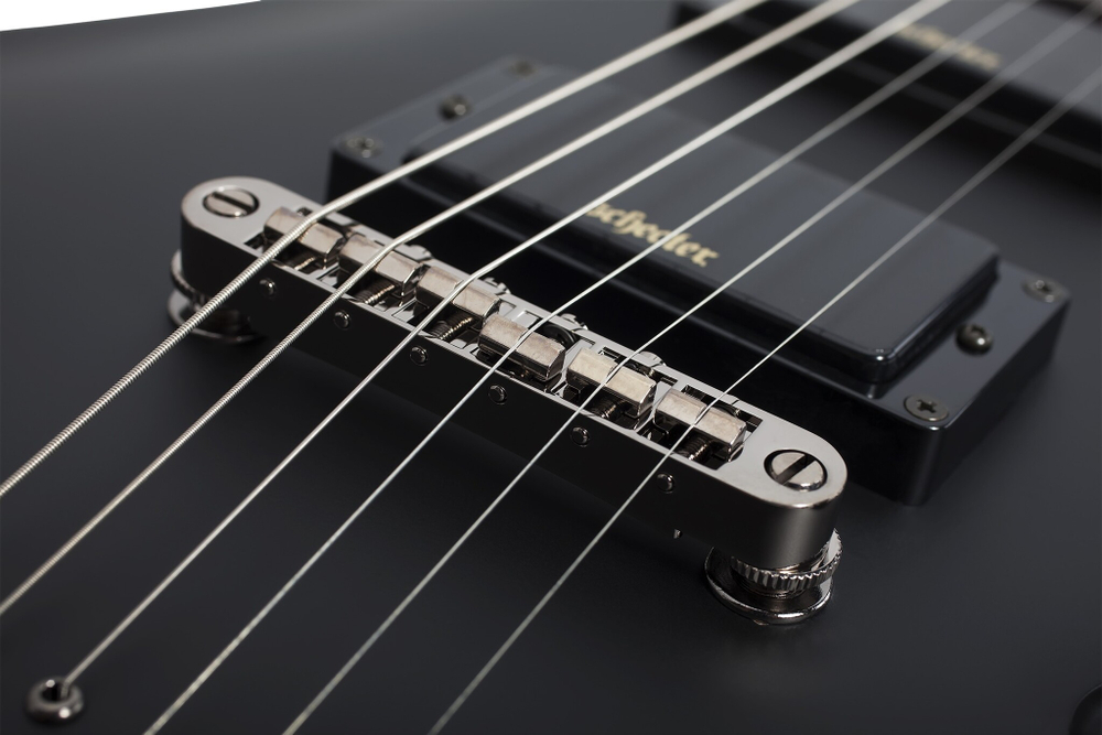 Schecter DEMON-6 AGED BLACK SATIN
