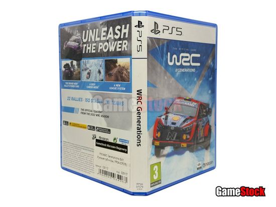 PS5 WRC Generations (Б/У, Русские субтитры, PPSA-07579)