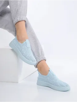 Слипоны летние текстильные