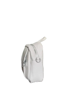 Сумка-рюкзак женская QOZA из экокожи, серая, 1,5 л