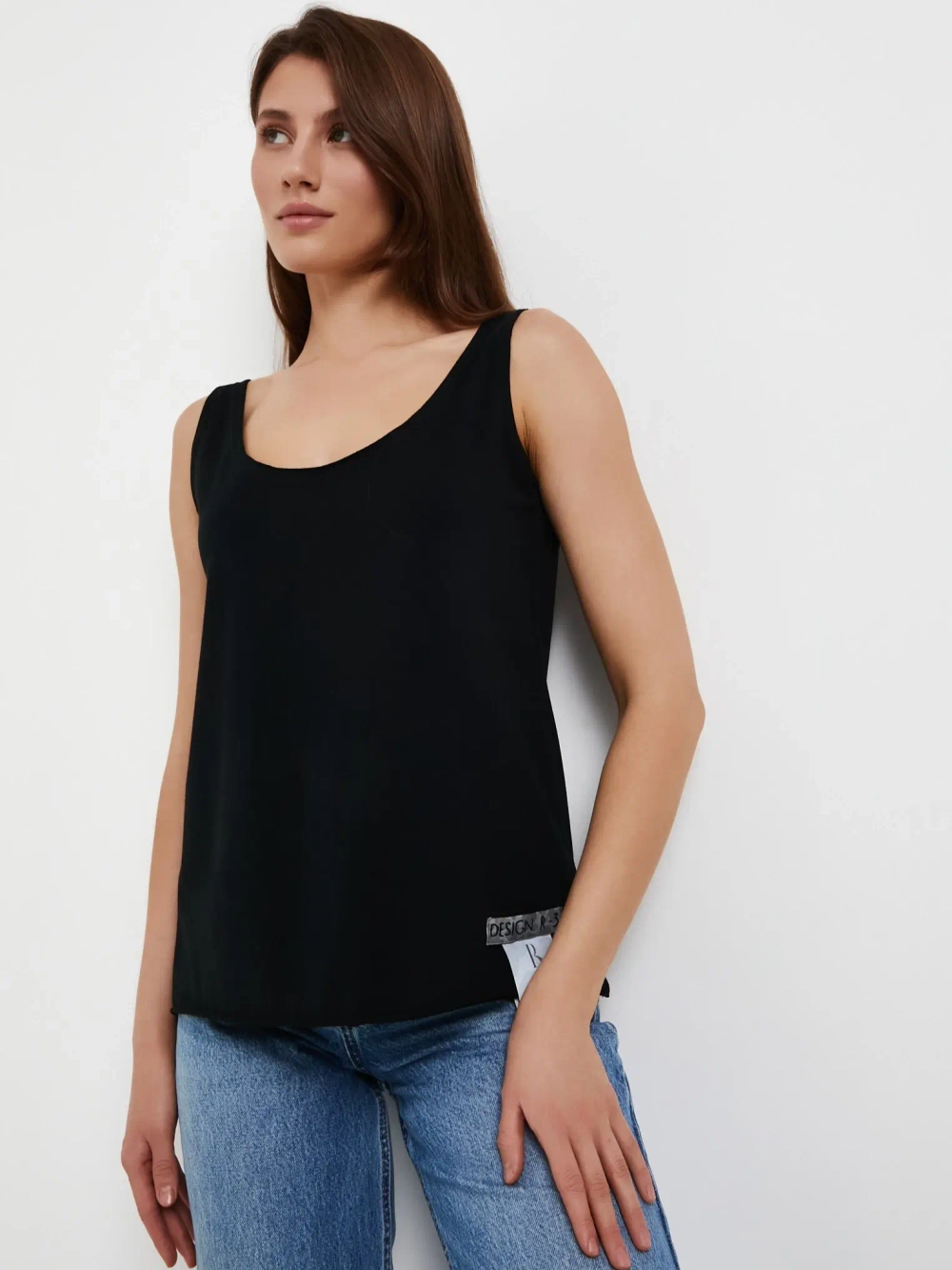 Майка Опен Черный