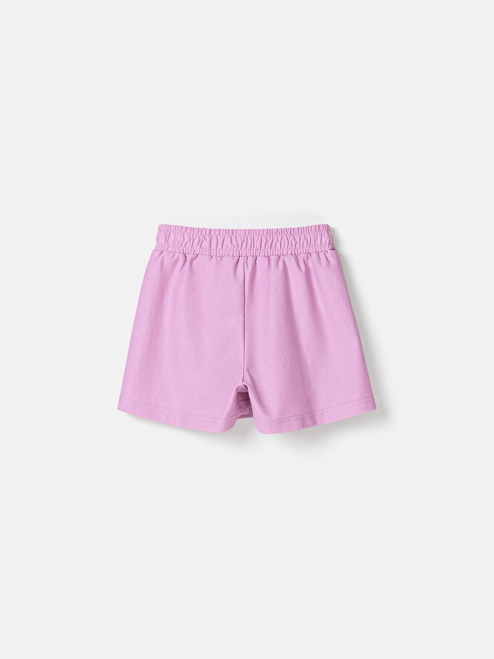 Юбка-шорты из джинскота "Сиреневый крокус"