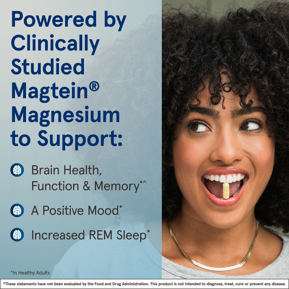 Jarrow Formulas, MagMind® для веганов, добавка для здоровья мозга, 90 растительных капсул (48 мг в 1 капсуле)