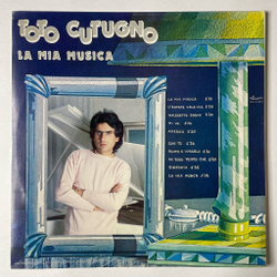 Винтажная виниловая пластинка LP Toto Cutugno La Mia Musica (Italy 1981) Sinfonia