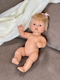 Кукла BERJUAN виниловая 38см Newborn (17057)