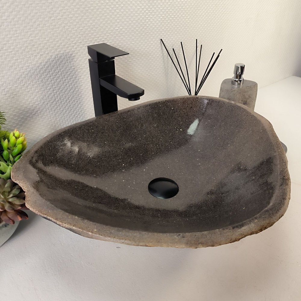 Раковина из речного камня RS-65229 54*43*15 0857