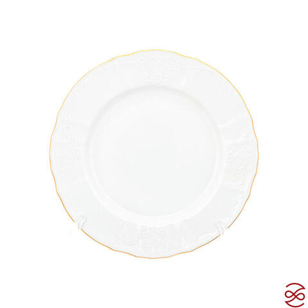 Набор тарелок Bernadotte Белый узор 25 см(6 шт)