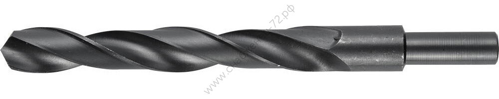 ЗУБР ТЕХНИК 17.0х184мм, Сверло по металлу, проточенный хвостовик, сталь Р4М2, класс В