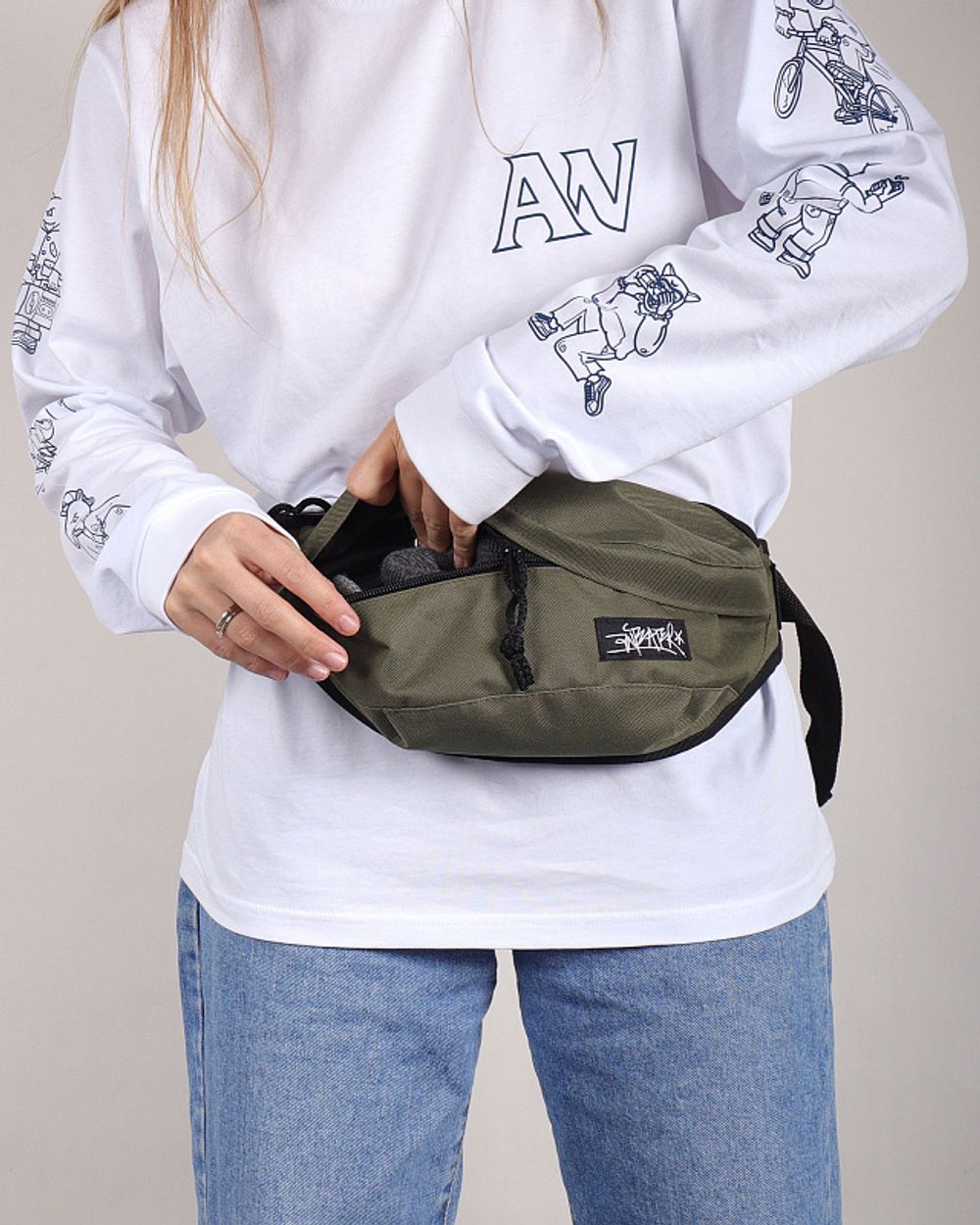 Сумка поясная Anteater Minibag хаки