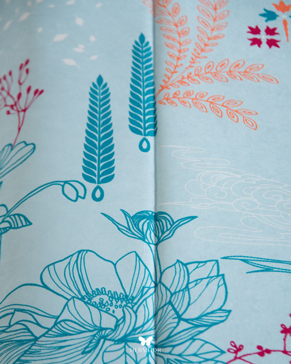 Комплект постельного белья двуспальный Chahar Bagh Hermodr 8 предметов 130220293 Иран