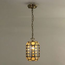 Citilux Фасет CL441111 Подвесной светильник витражный Бронза