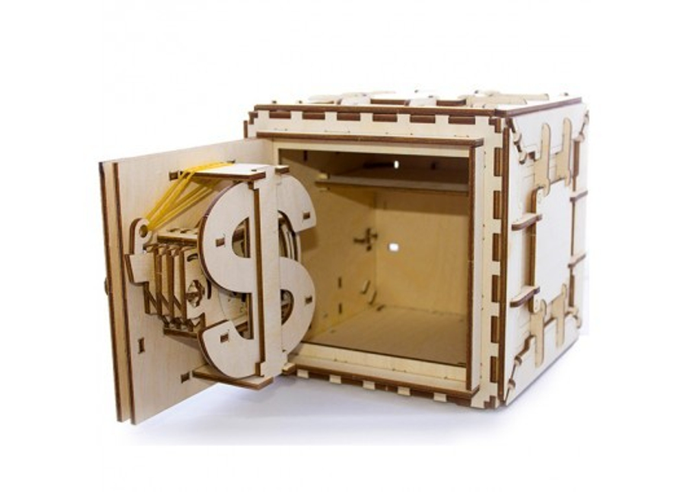 Сборная модель Ugears Сейф 70011
