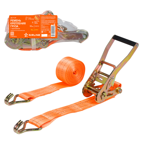 Ремень крепления груза с храповиком 2 т 10 м Airline