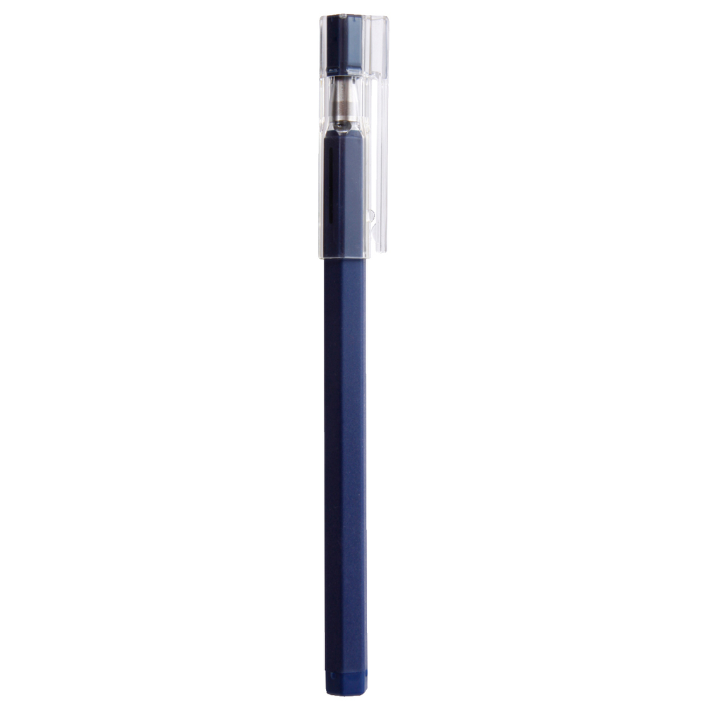 Гелевая ручка Muji Hexagon 0,25 мм (сине-черная)