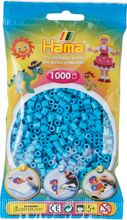 Hama Бусинки для термомозаики MIDI лазурные, 1000 шт. (207-49)