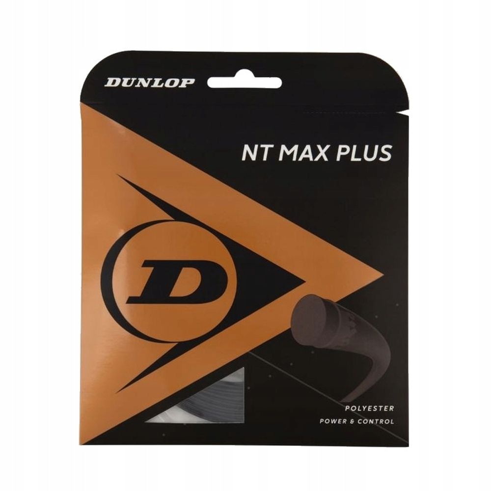 Струны теннисные Dunlop NT MAX PLUS (12 m) - black